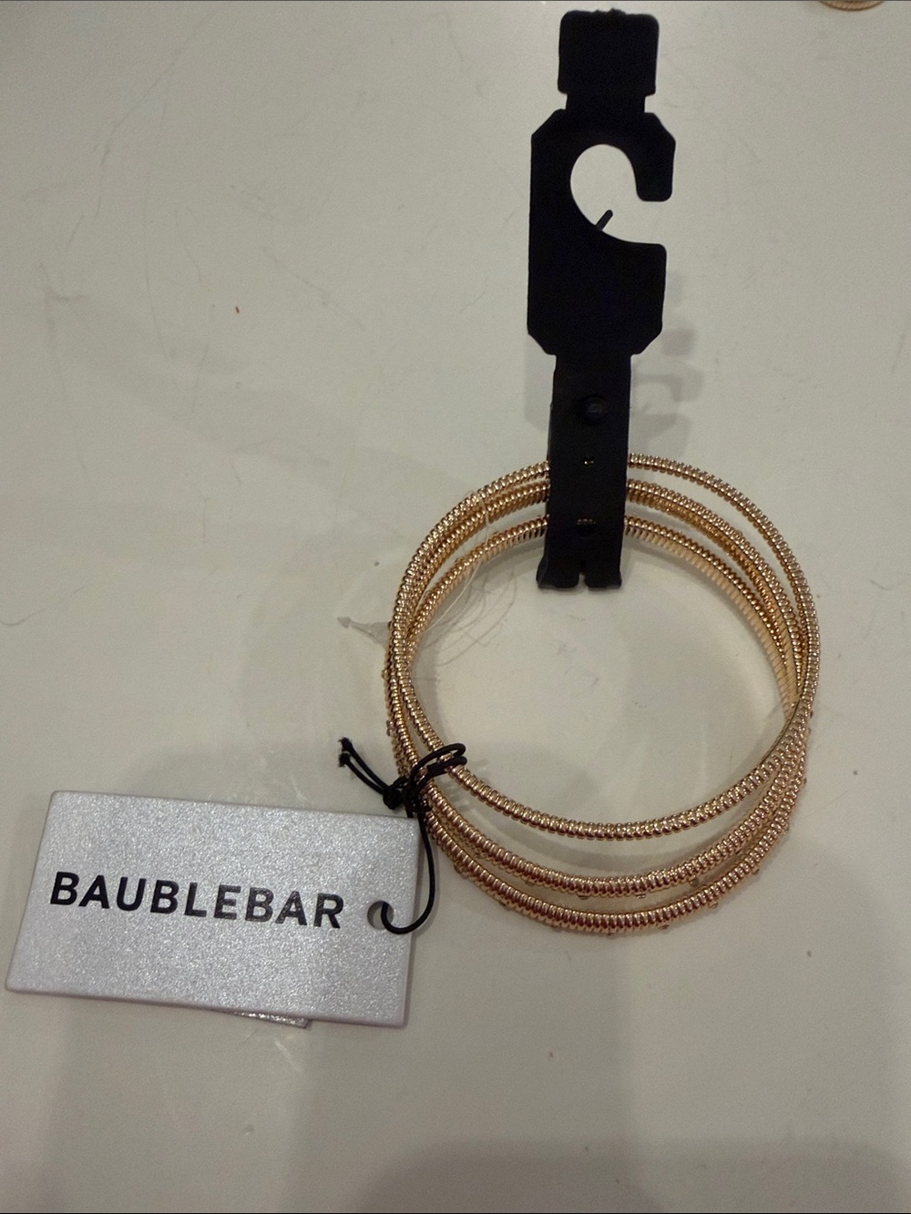 NWT BaubleBar Alexia Bangle Bracelet Set